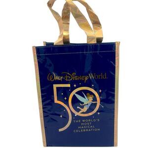 Disney World 50th Anniversary Small Reusable Shopping Bag
